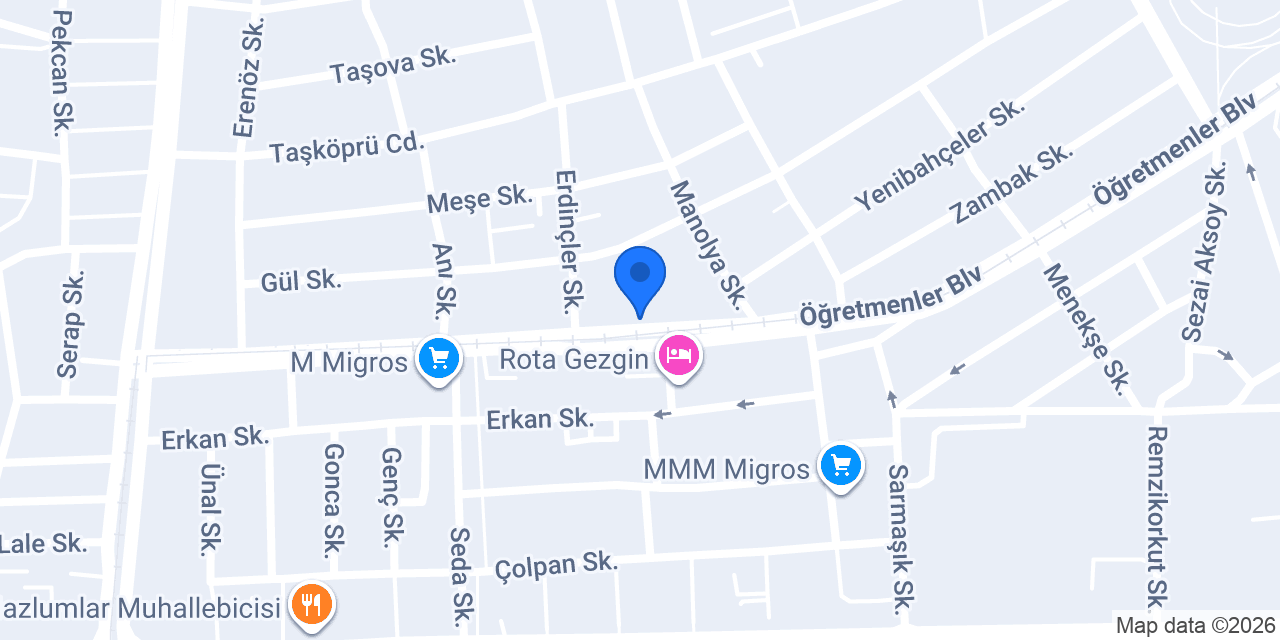 TATLI BAKKAL VİŞNELİK konumu
