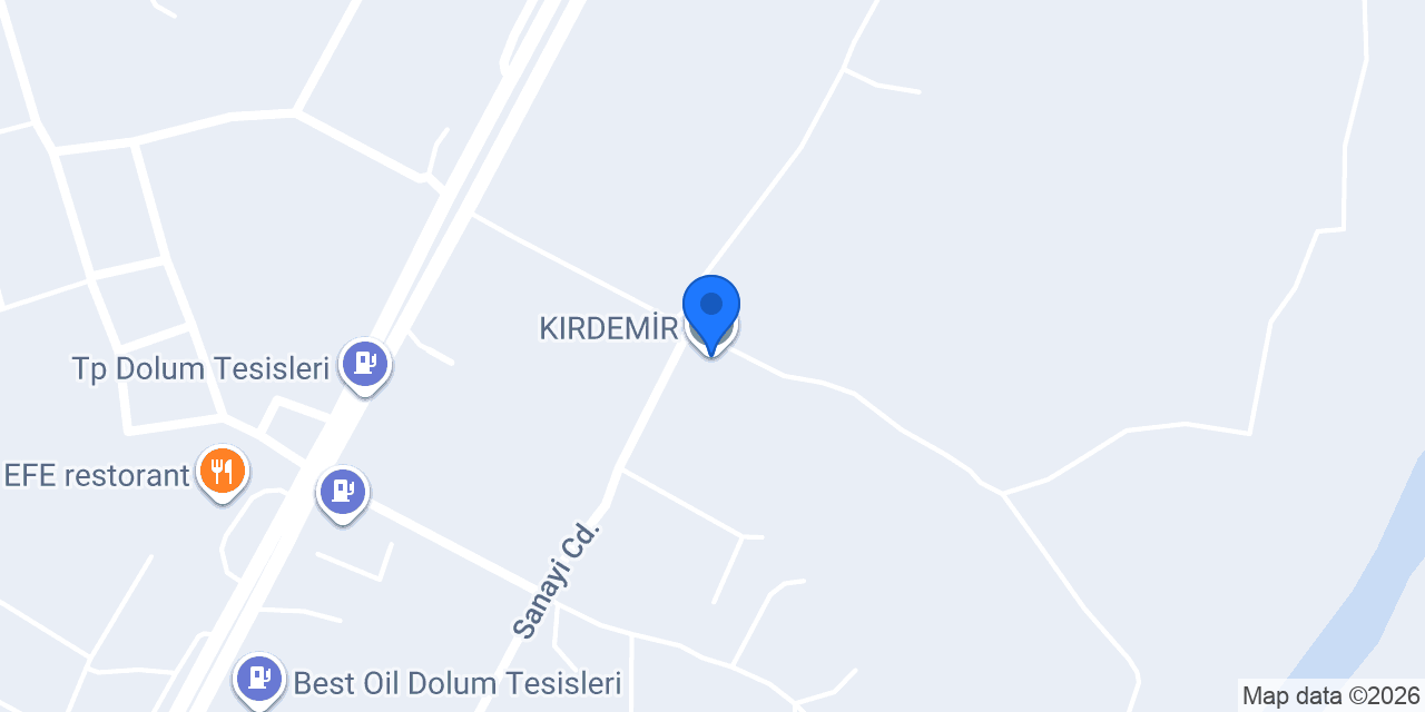 KIRDEMİR konumu