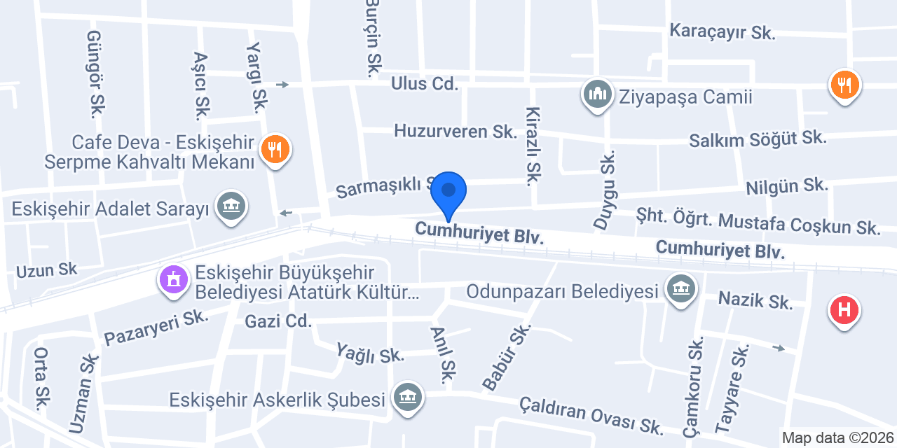 Aktaş Hukuk & Danışmanlık konumu