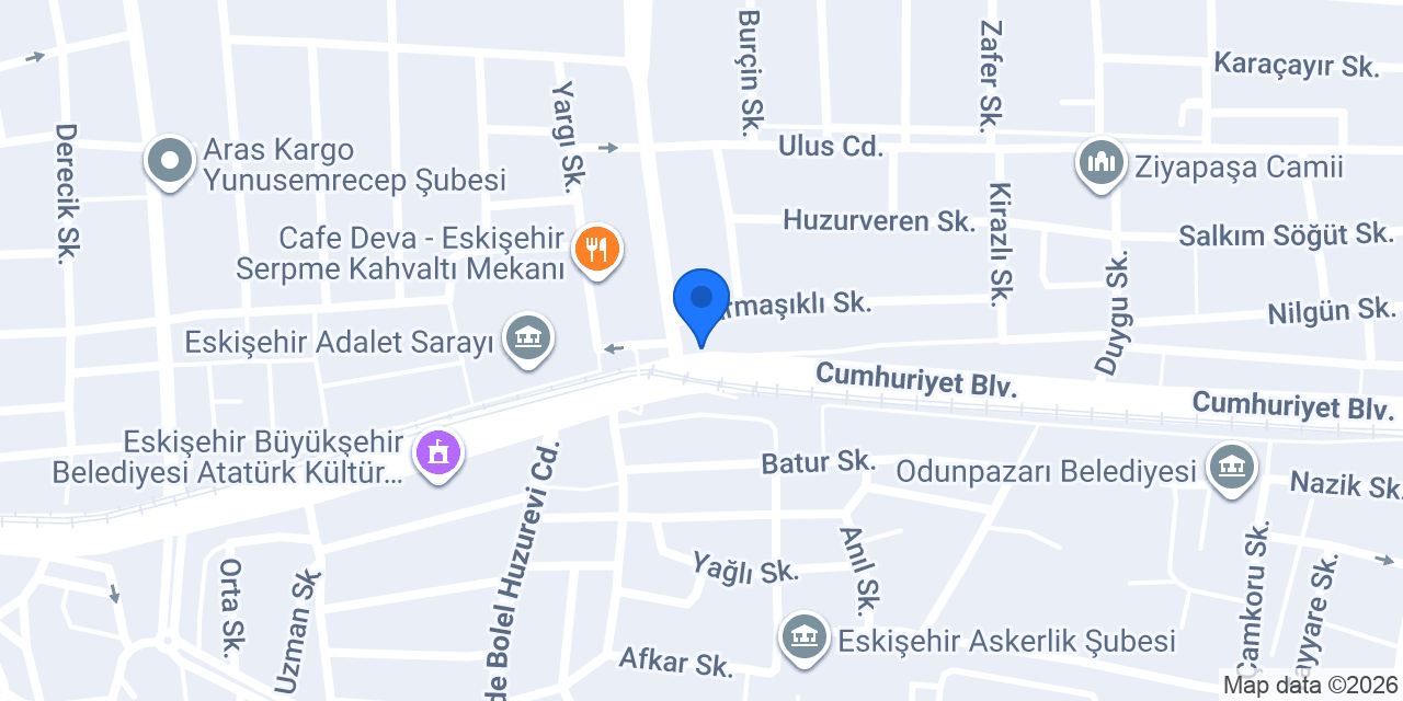 Kerey Hukuk Bürosu konumu
