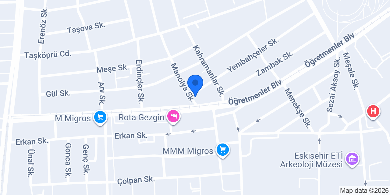Özel Çiçek Evi konumu