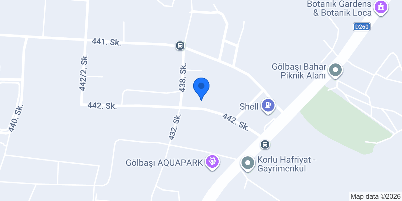 Gölbaşı MANİTOU Forklift Vinç konumu