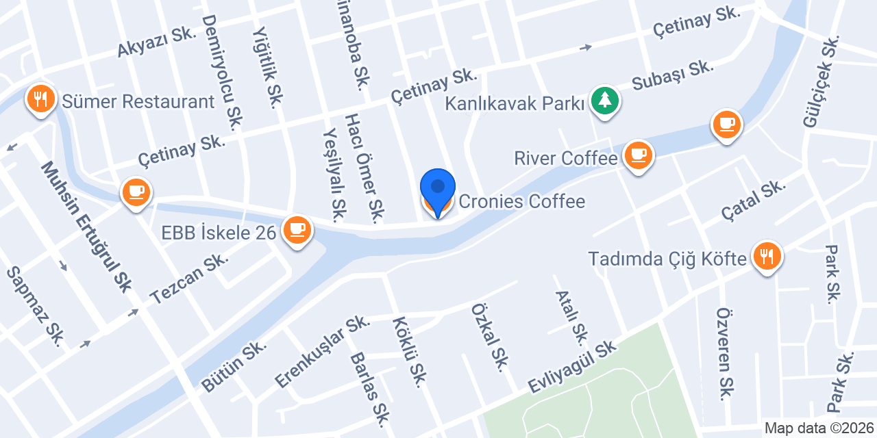 Cronies Coffee konumu