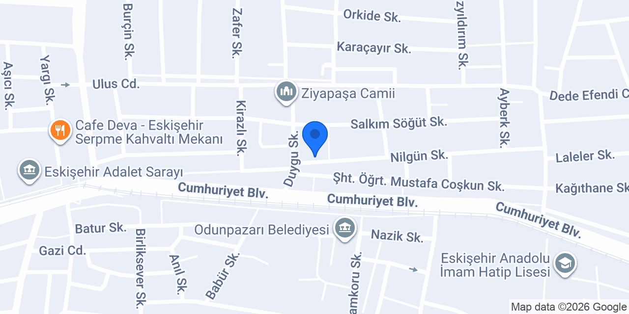 BAL TİCARET Eskişehir konumu