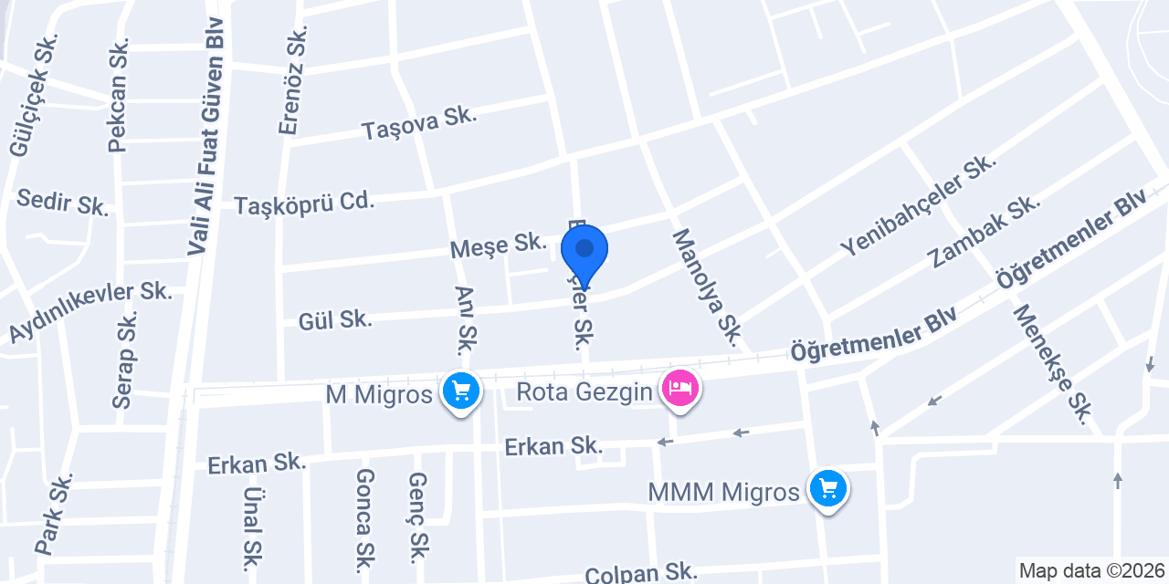 ES-EY Yapı Malzemeleri konumu