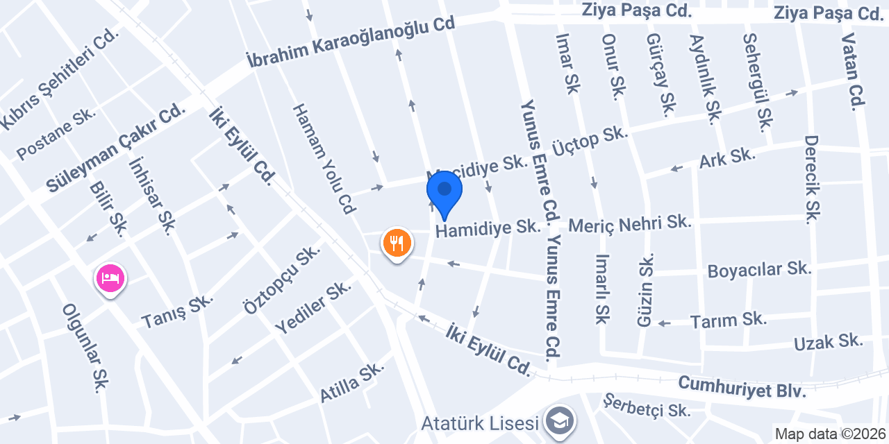 İnci Eczanesi konumu