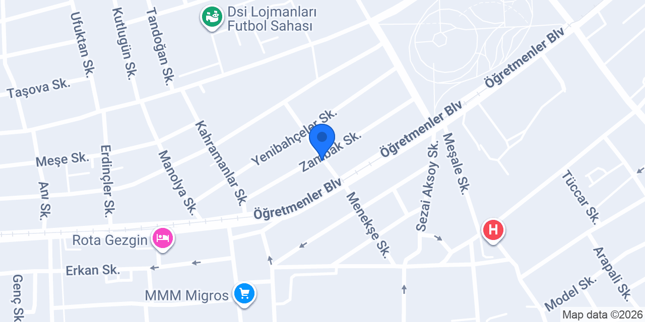 Tezel Tesisat konumu
