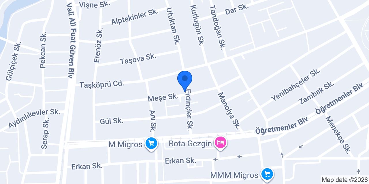 Edebali Pide ve Kebap konumu