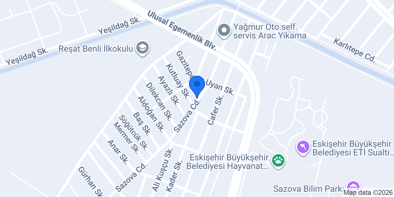 Vizyon Parkova konumu