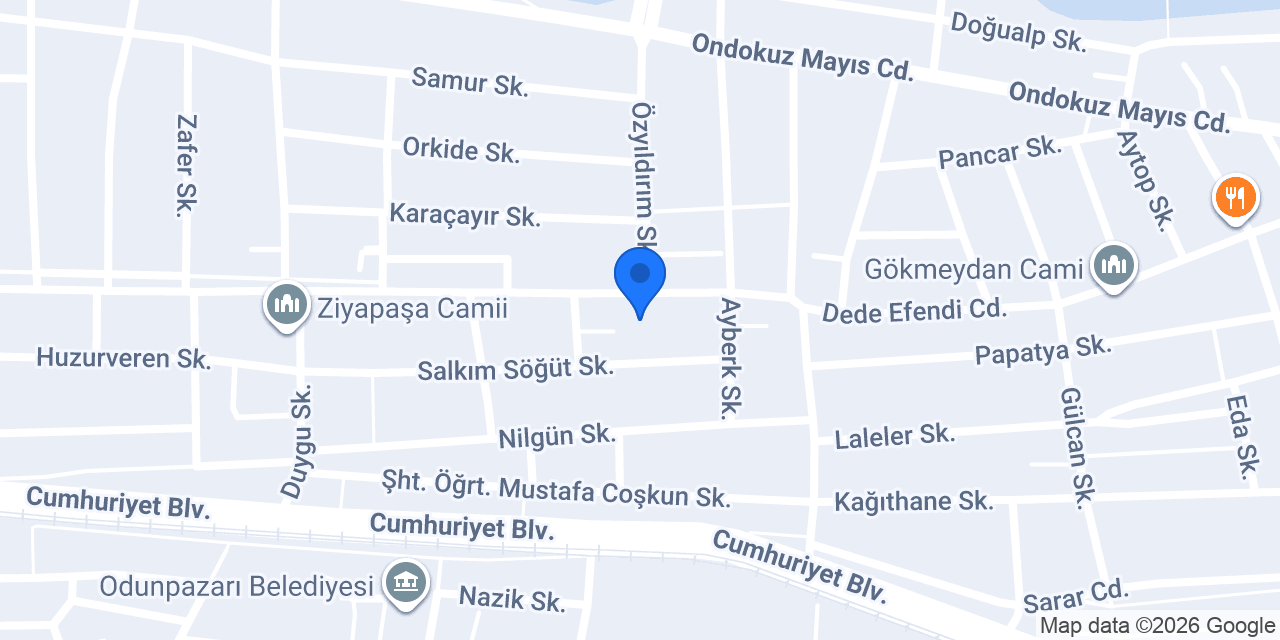 Doğuş pastanesi konumu