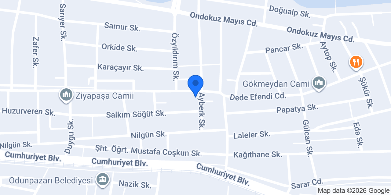 Yağmur Simit Fırını konumu