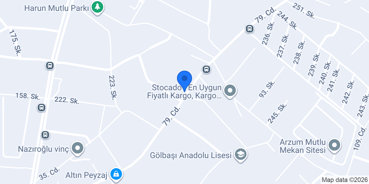 ERGÜN Yapı Gayrimenkul konumu