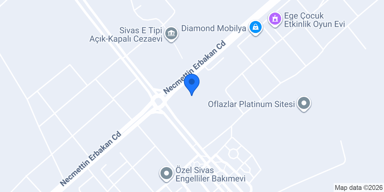 Sivas Ekonomik Taksi konumu
