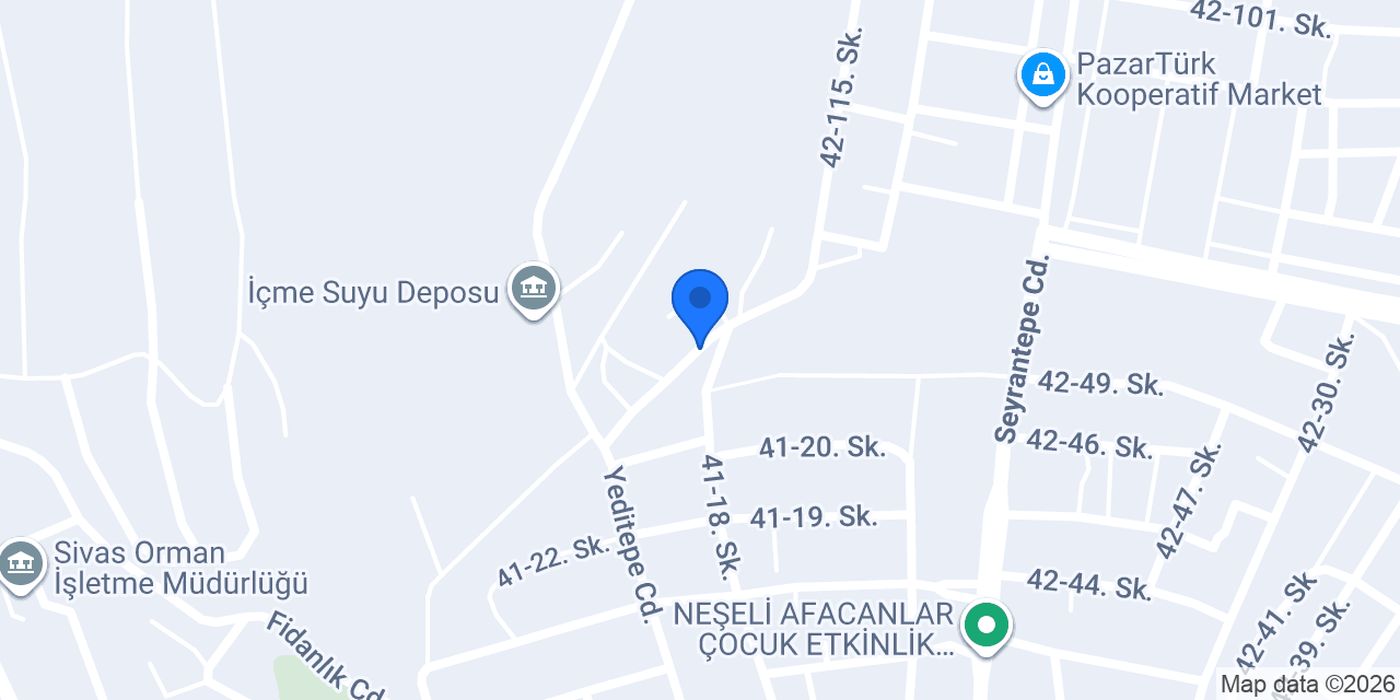 Ekin Ticaret konumu