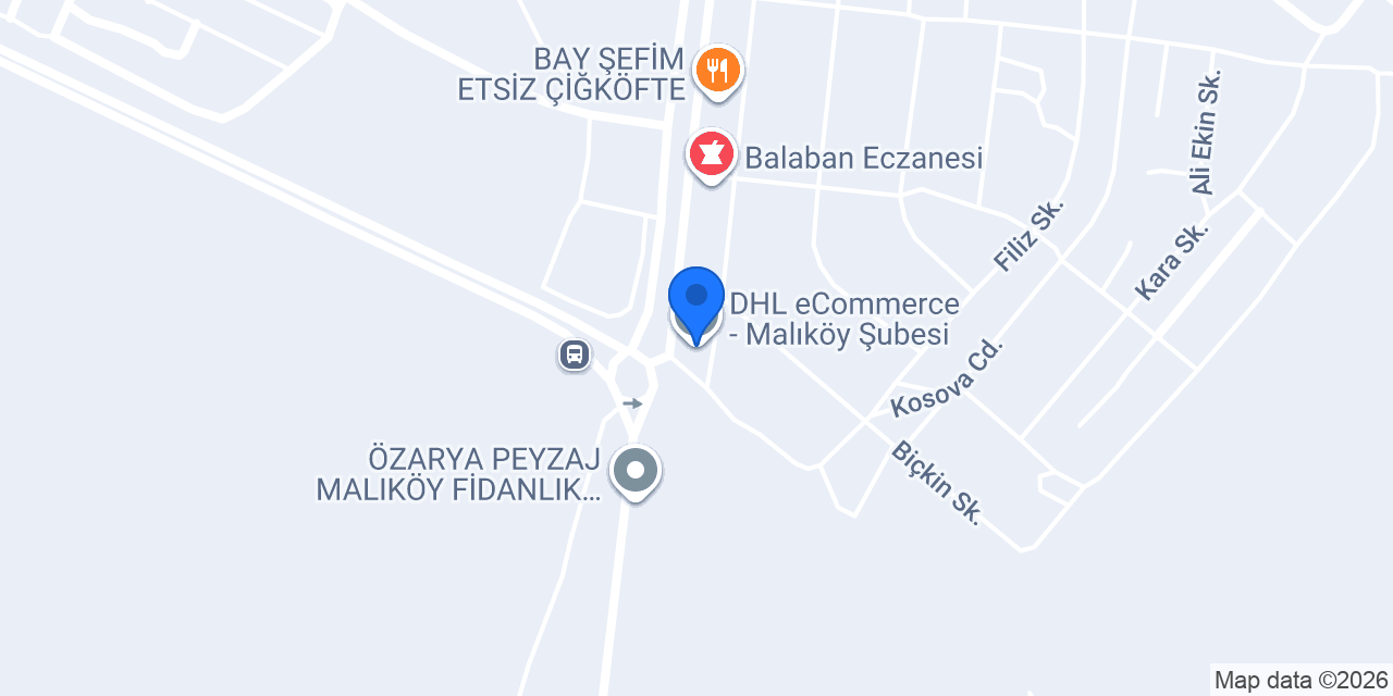 DHL eCommerce - Malıköy Şubesi konumu