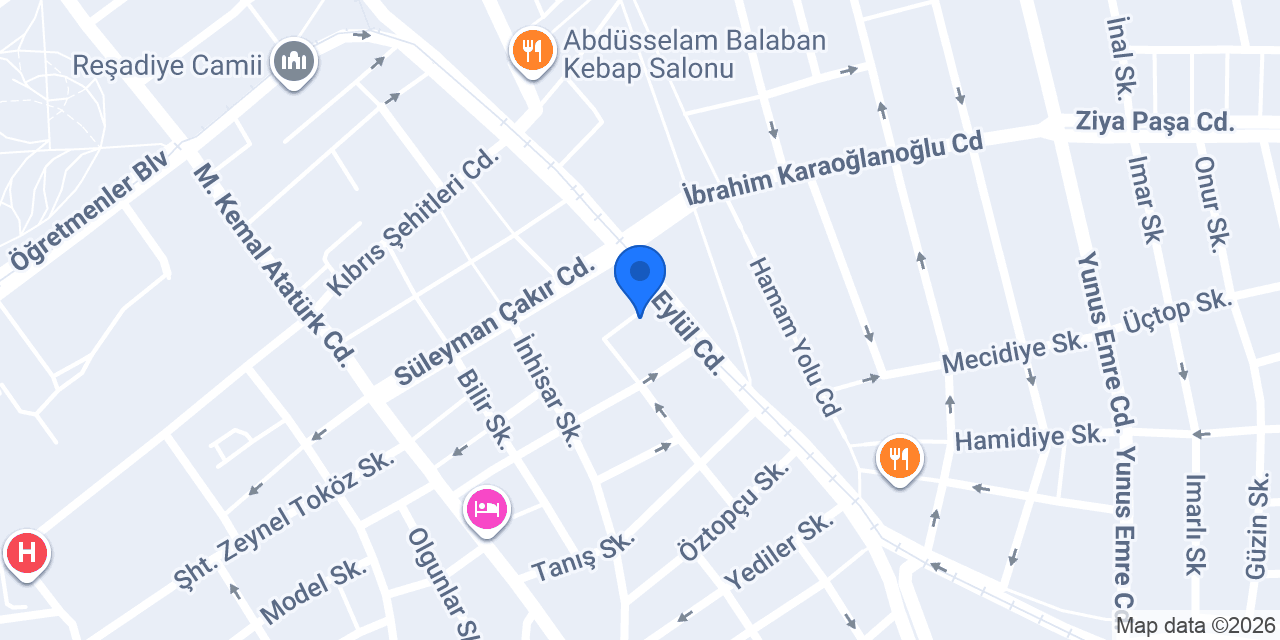 GODZİLLA BURGER konumu