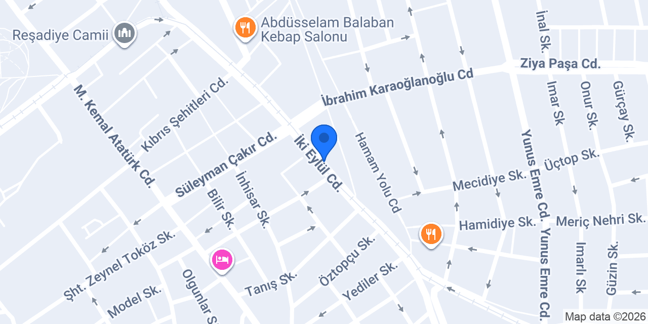 Şehir Rezidans Eskişehir konumu