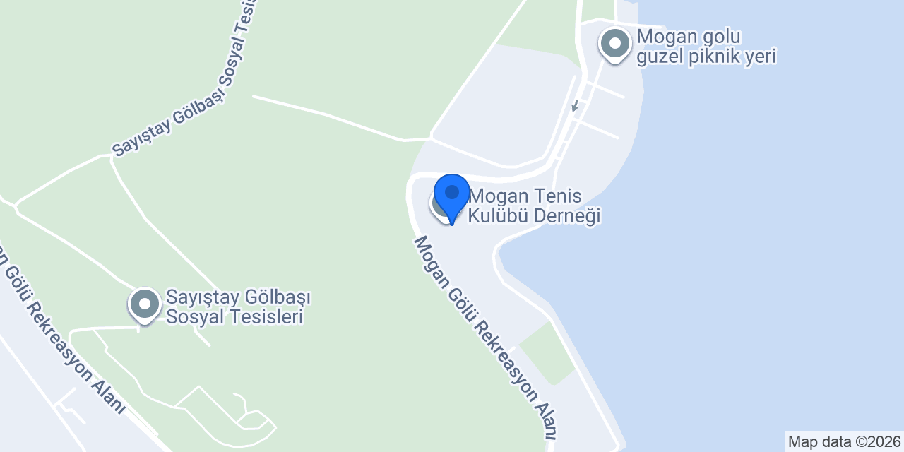 Mogan Tenis Kulübü Derneği konumu