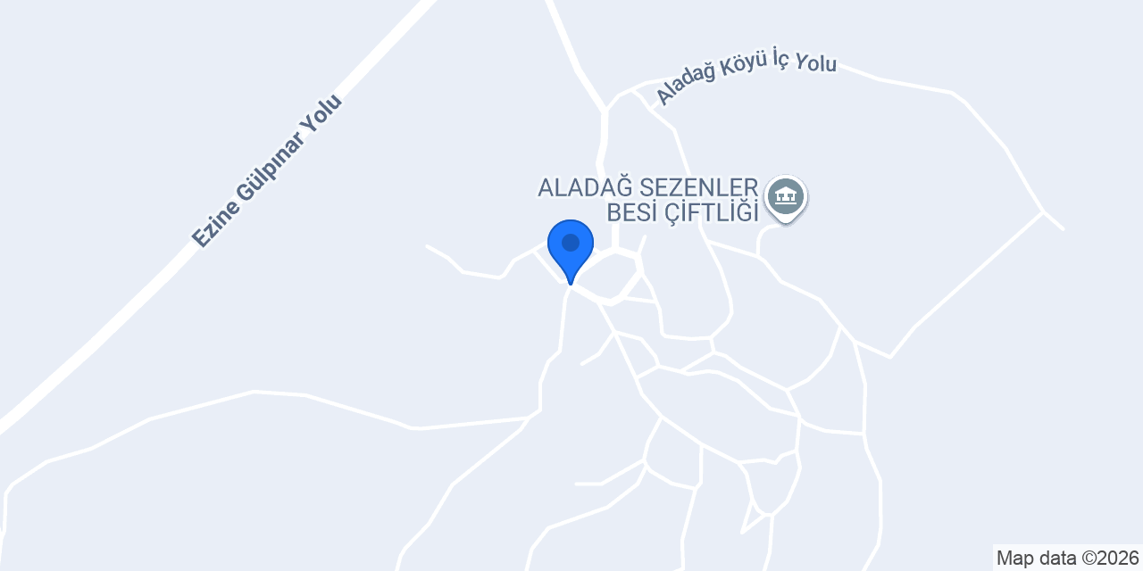 Aladağ Köyü Muhtarlığı konumu
