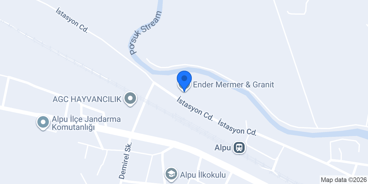 Ender Mermer & Granit konumu