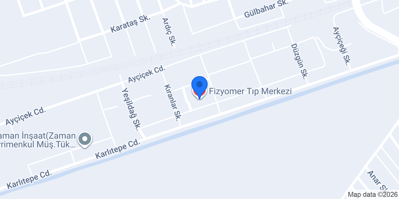 Fizyomer Tıp Merkezi konumu
