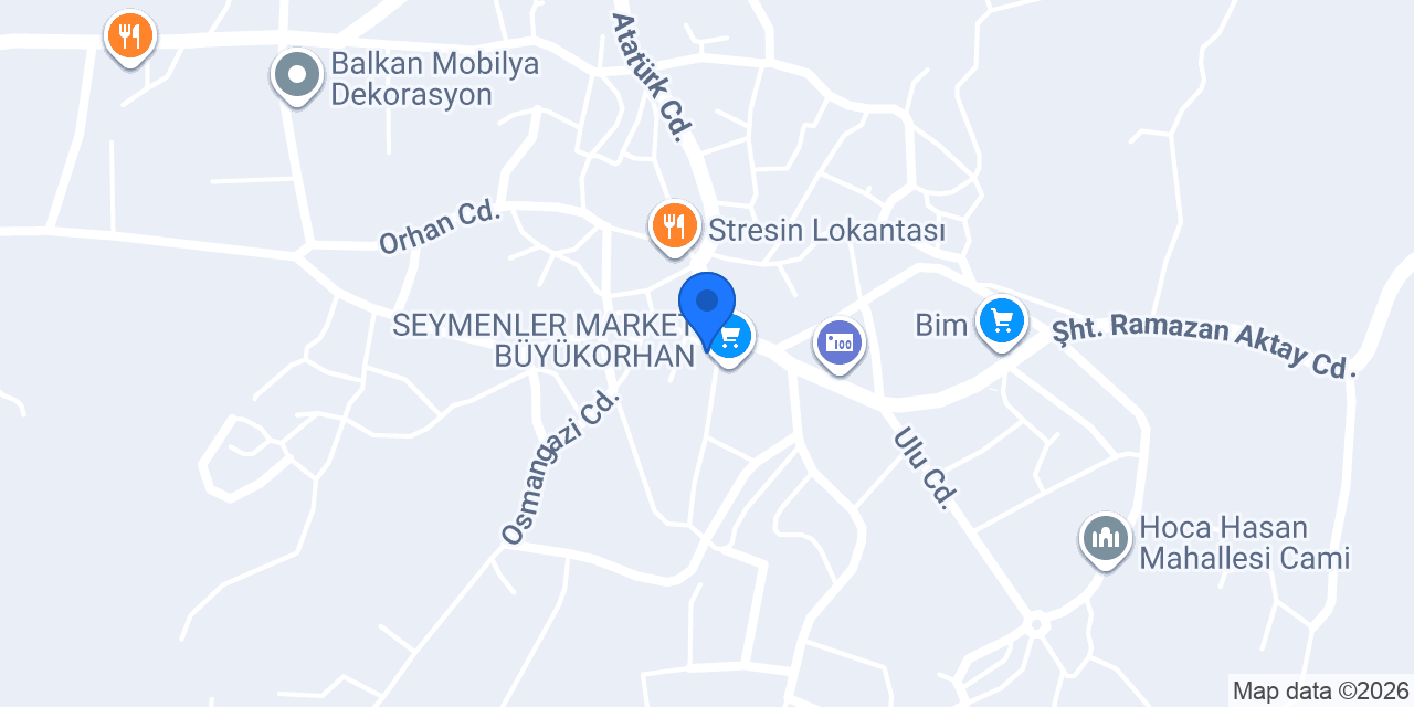 Gökçe Fast Food konumu