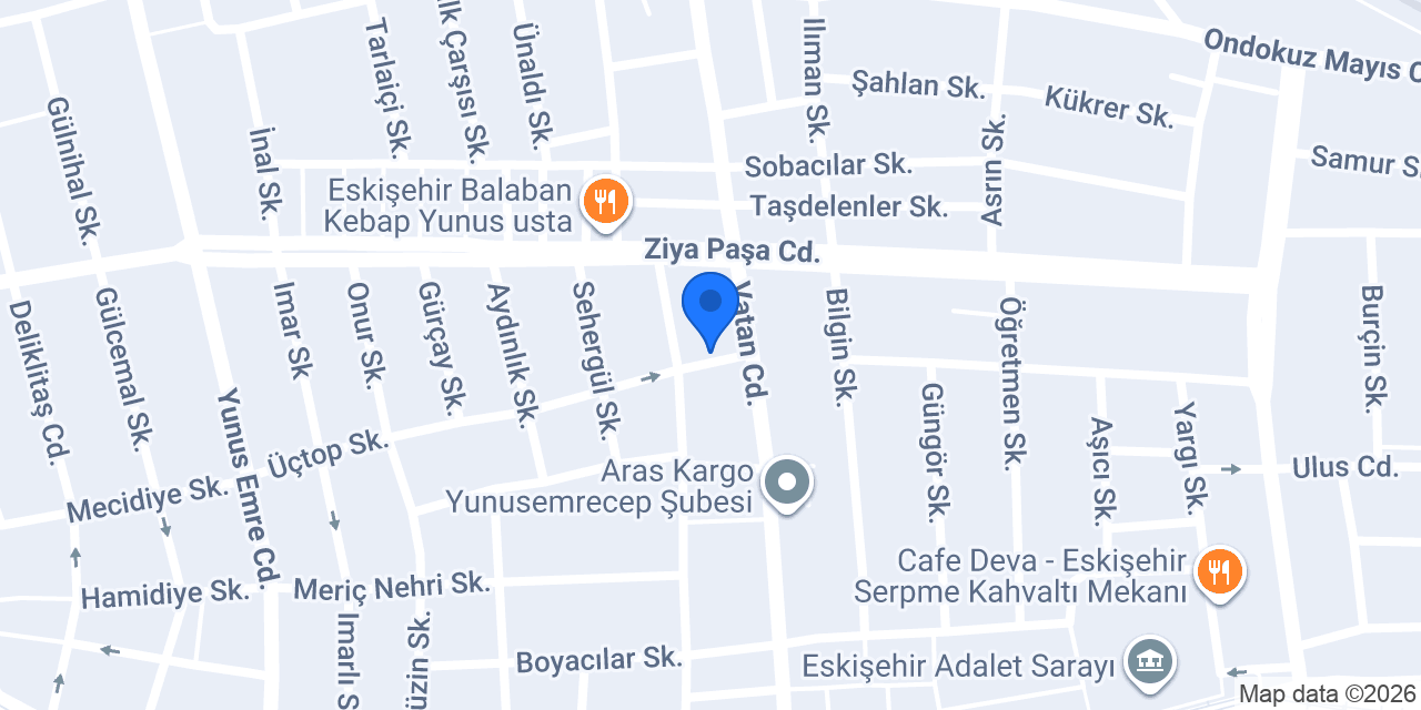 PSİKİYATRİ UZMANI DR. SITKI KARACA konumu