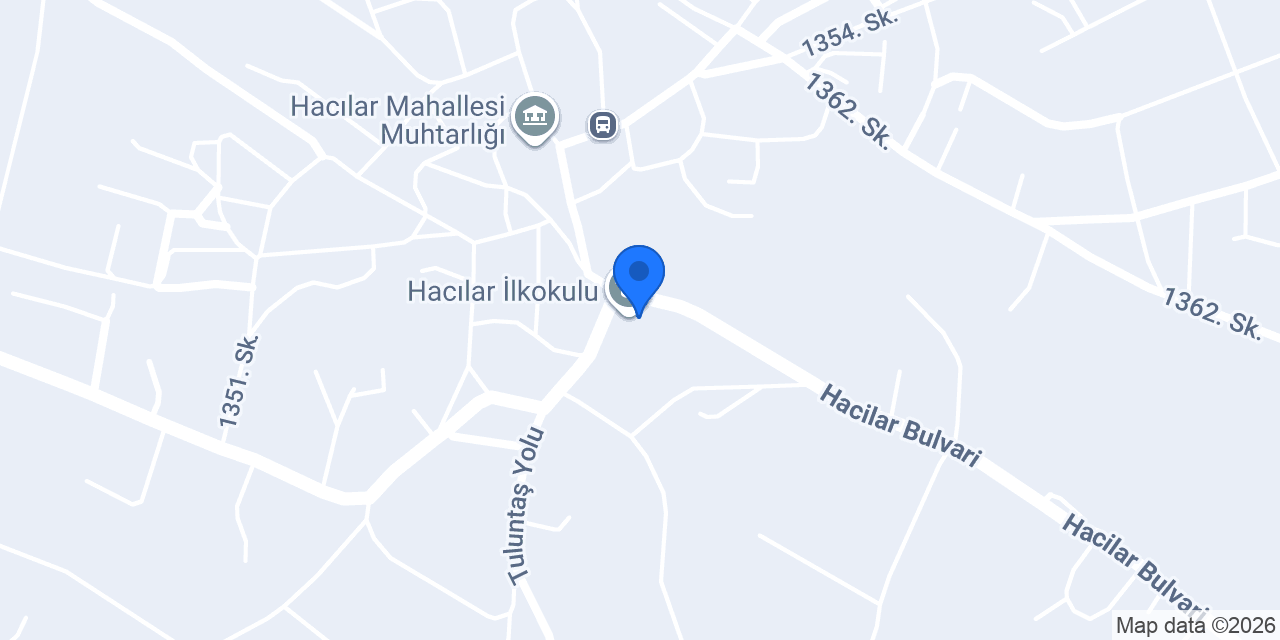GÖLBAŞI HACILAR ORTAOKULU konumu