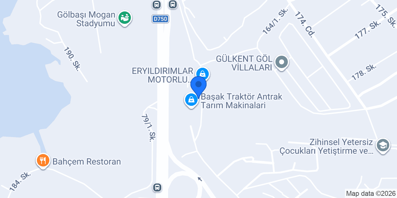 ANKARA KARATAŞ TRAKTÖR BAYİİ konumu