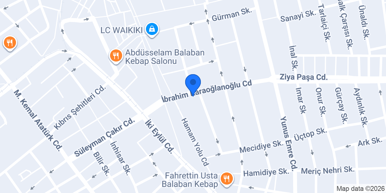 KUZU ET MARKET konumu