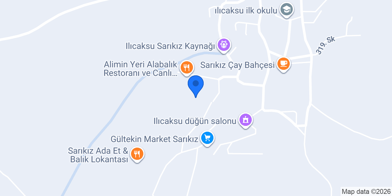 Sarıkız Sebze Bahçesi konumu