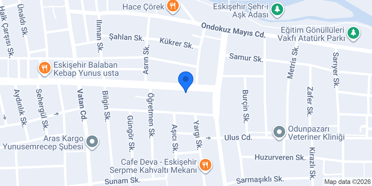 Koru net internet kafe konumu