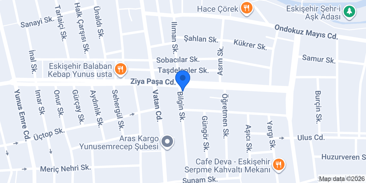 Ünler Ticaret konumu