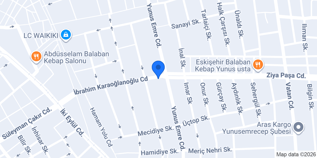 Deliklitaş Eczanesi konumu