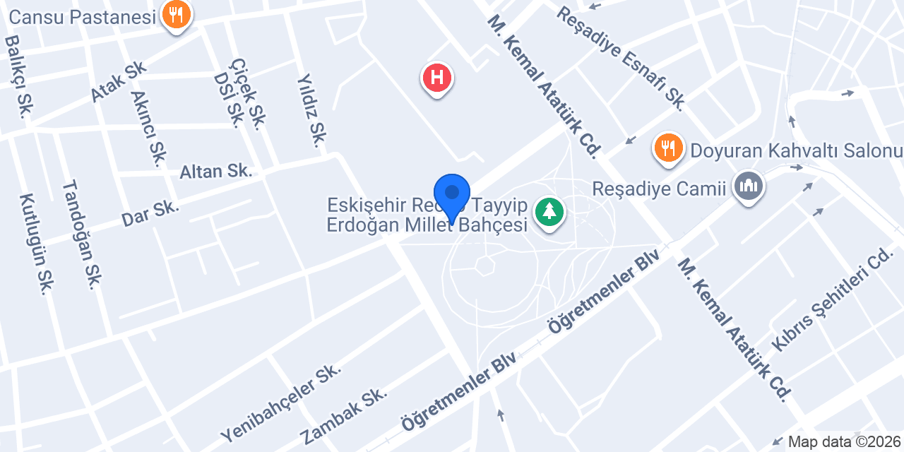 Millet Bahçesi Otoparkı konumu