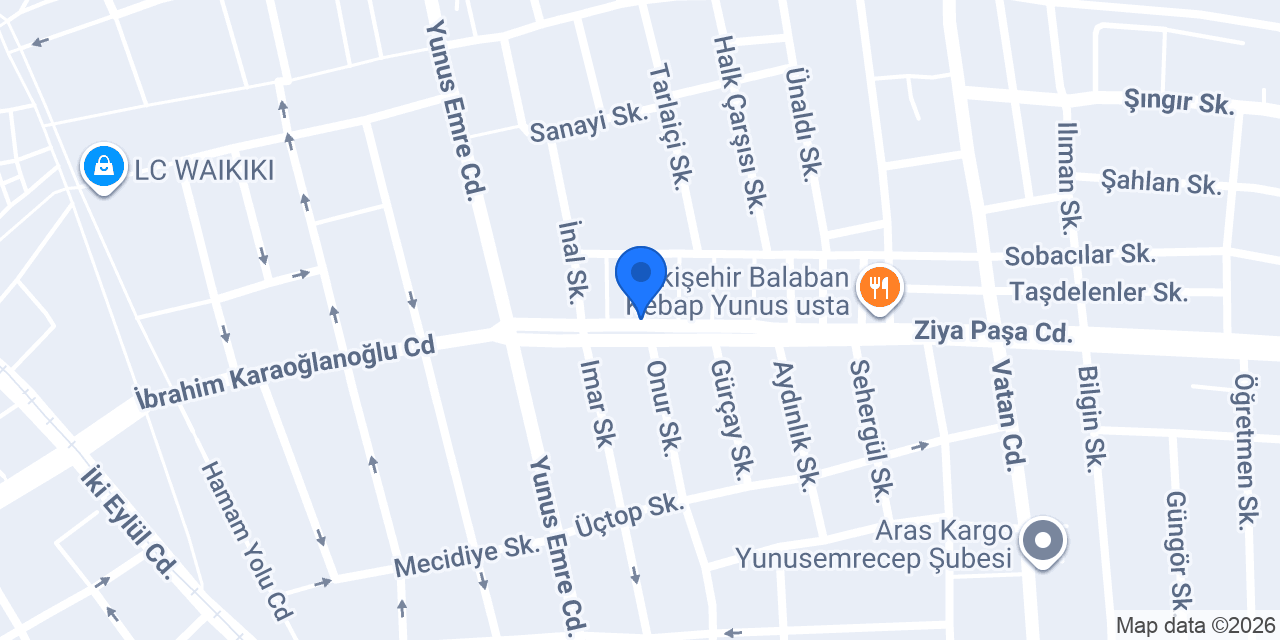 Beyoglu Emirdağ Pide&Güveç Salonu konumu