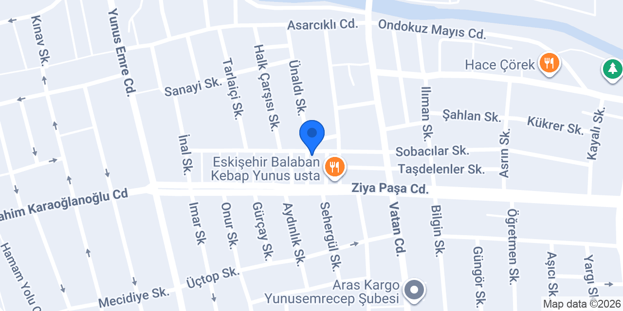 Öztekin Parke & Duvar Paneli | Eskişehir konumu