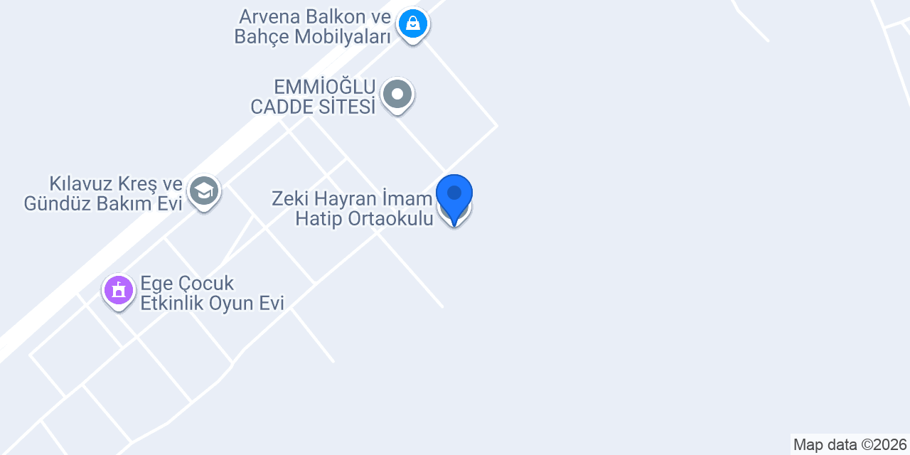 Zeki Hayran İmam Hatip Ortaokulu konumu