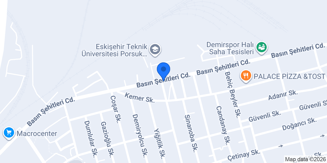 Karaçor Unlu Mamülleri konumu