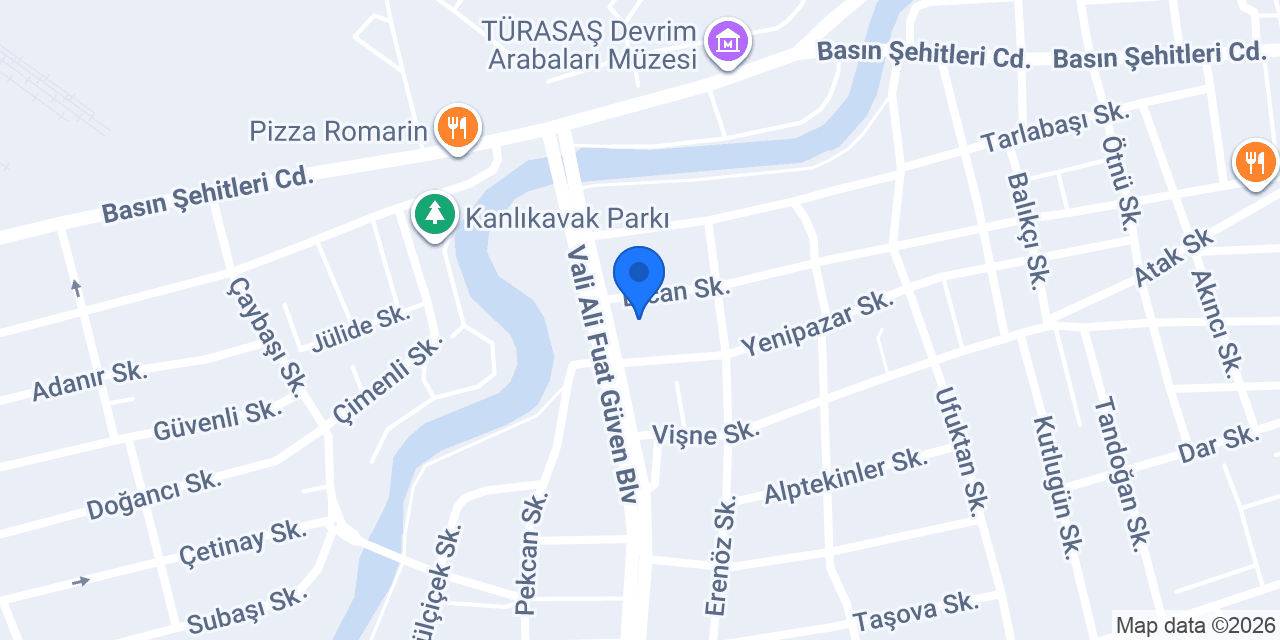 Güvenberk İnşaat konumu