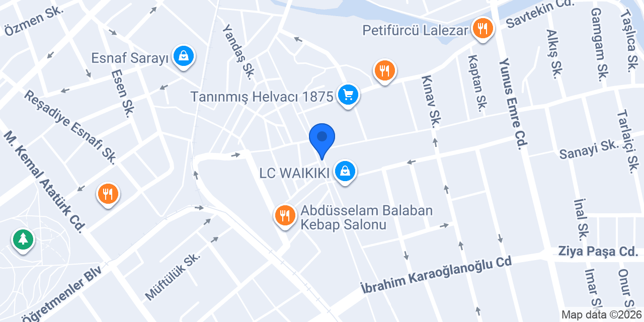 Gül Mercan Bayan Kuaförü konumu