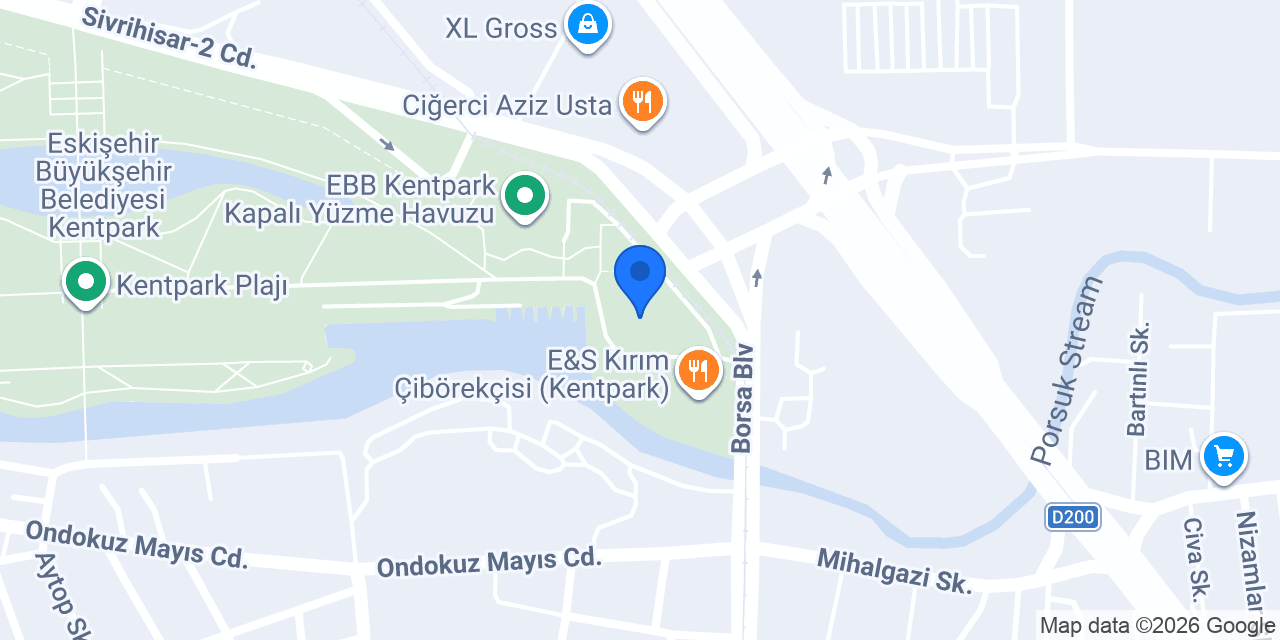 Eskişehir Pingpongs Cafe konumu