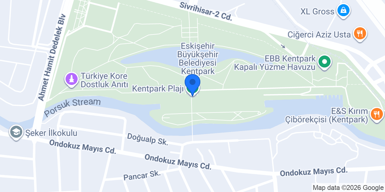 Kentpark Plajı konumu