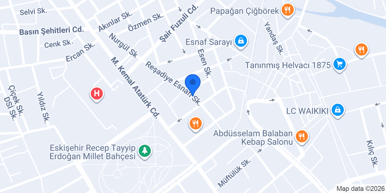 Elit Dekor konumu