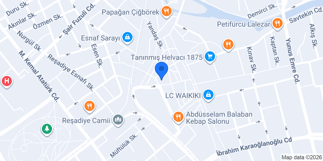 Han Çanta konumu