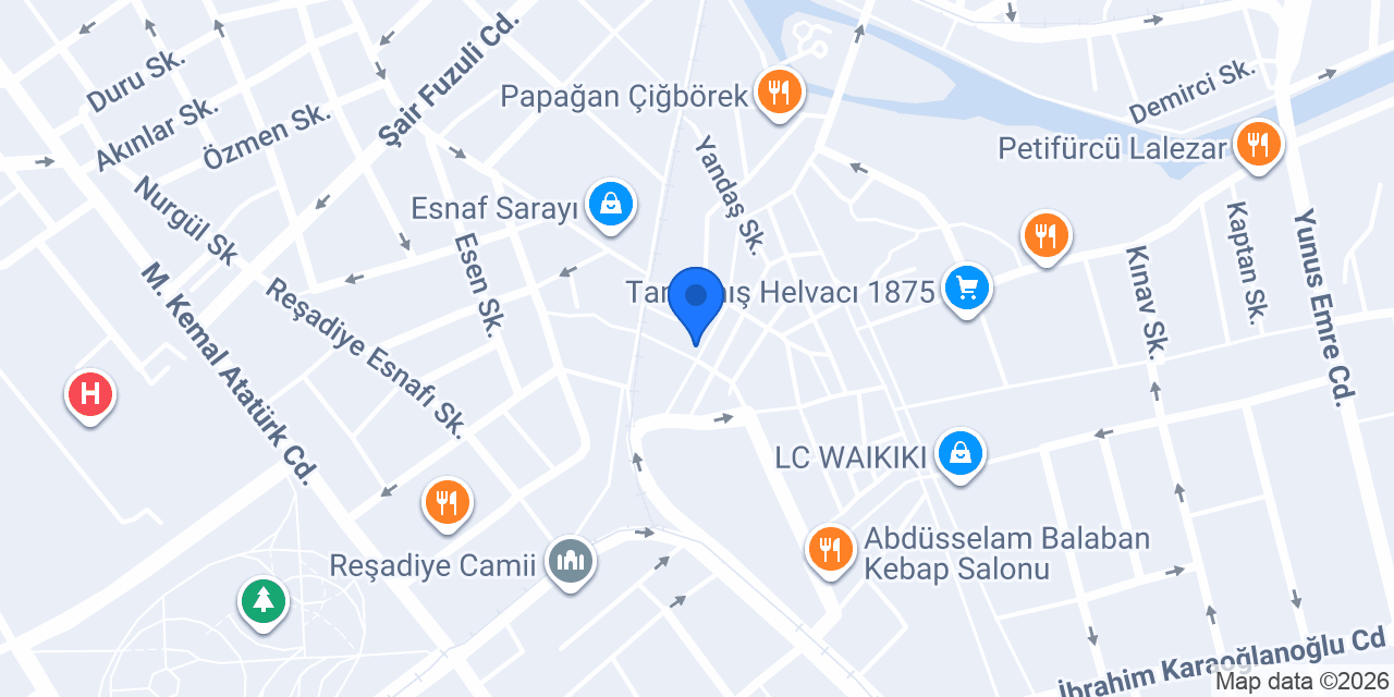 Tasbasi Palmiye Simit Evi konumu
