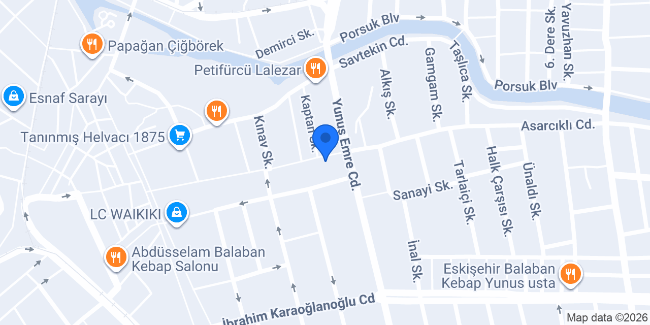 Taşpınar Ticaret konumu