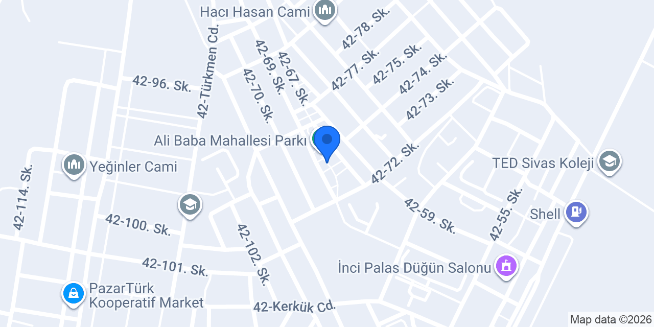 ALDEMO MOBİLYA ZUCCACIYE konumu