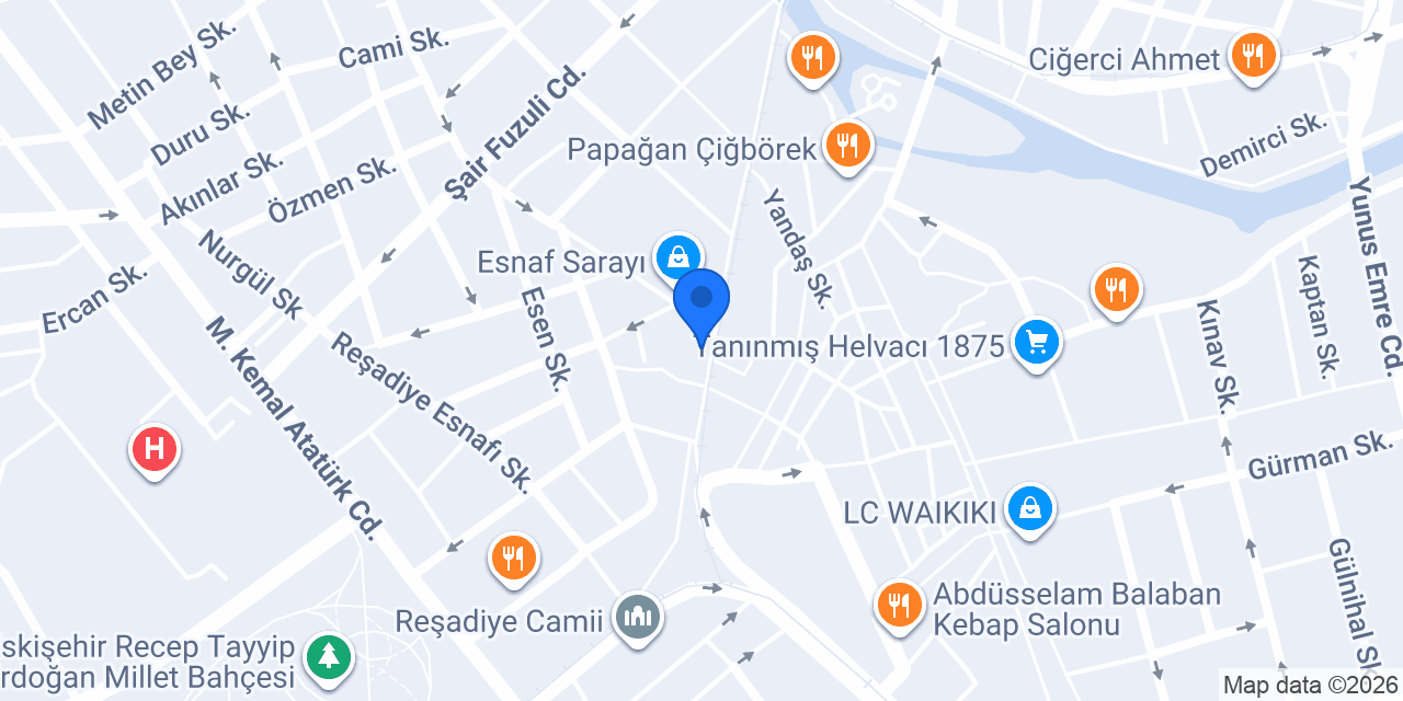 Gülenes Oyuncak konumu