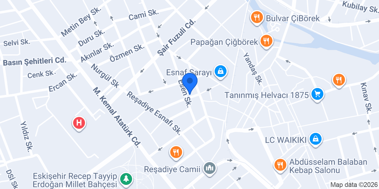 Gül Bin Bir Oyuncakçılık konumu